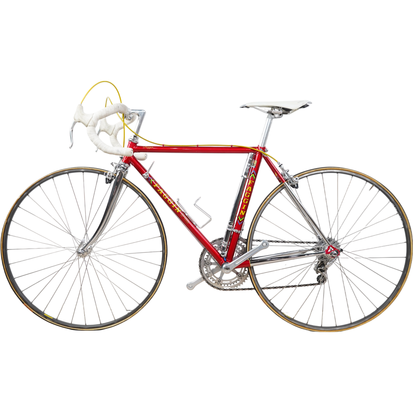 Vintage Faggin Campione Del Mondo Rim Brake Road Bike - New Old Stock - 50cm