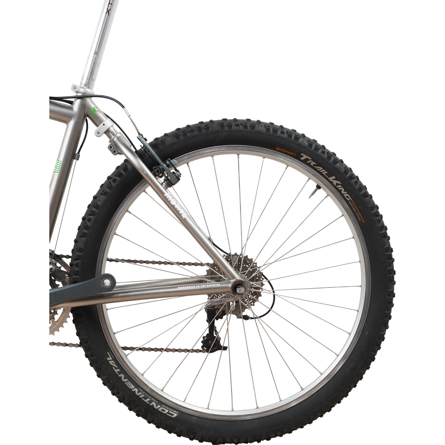 Vintage Moots YBBeat Titanium XTR 26" Soft Tail Mountain Bike - Medium