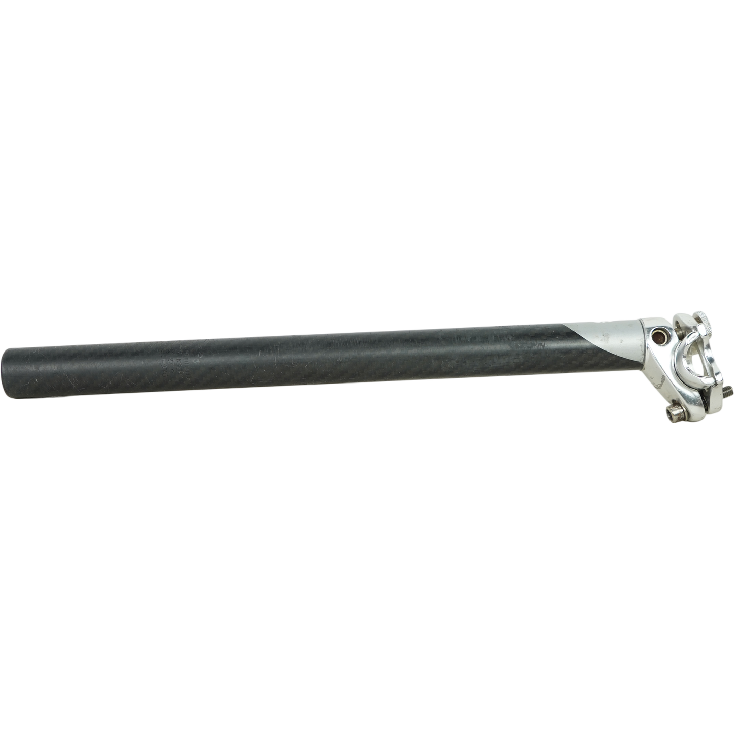 Giant 27.2mm Carbon 350mm Bike Seatpost W/ Aluminum Clamp Head