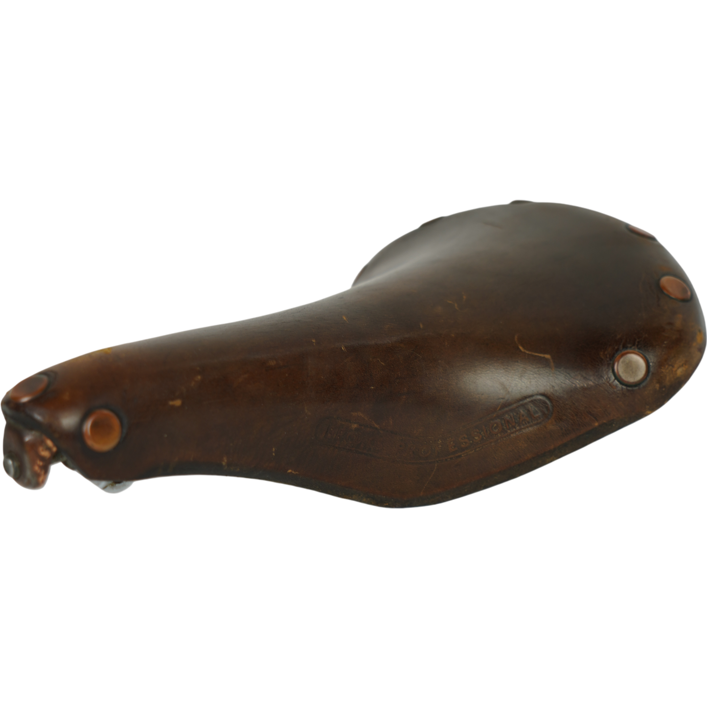 Vintage Brooks Professional Leather Road Bike Saddle