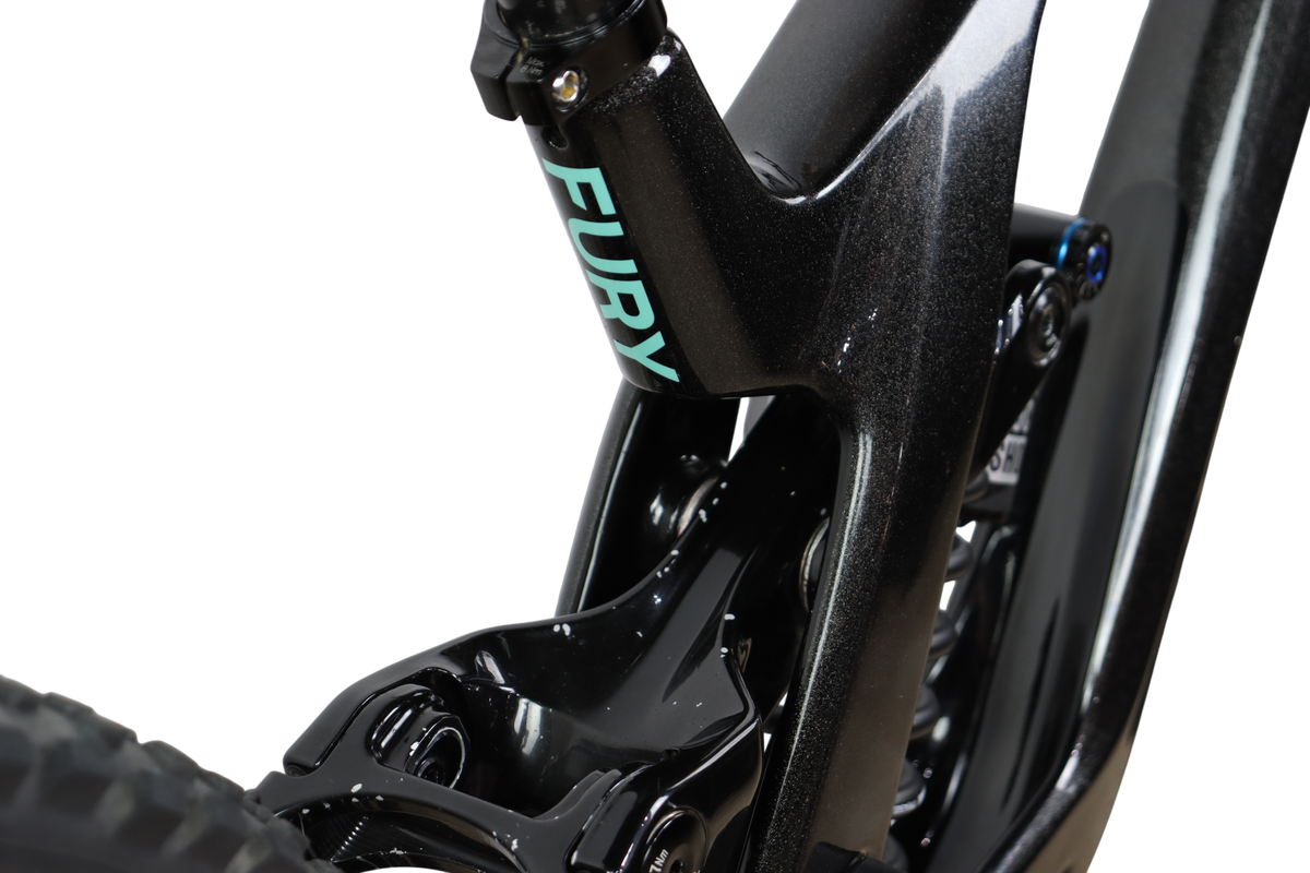 2024 GT Fury Pro Carbon Mullet Full Suspension Downhill Bike - Large