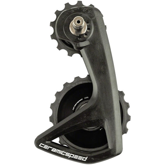 CeramicSpeed OSPW RS Alpha Pulley Wheel System Shimano Dura-Ace 9250/Ultegra 8150  - ALPHA Aluminum Pulley Carbon Cage BLK