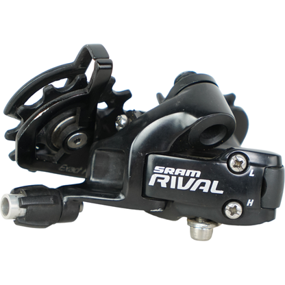 SRAM Rival Short Cage 10 Speed Mechanical Rear Derailleur - Cracked Jockey Wheel
