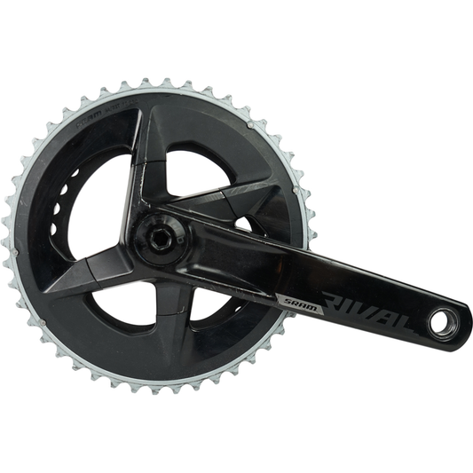 SRAM Rival AXS 2x 12-Speed Road Crankset 172.5mm W/ 46/33t Chainrings