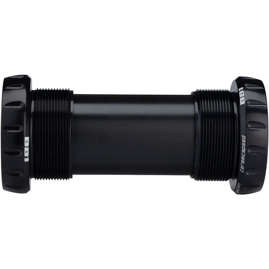 CeramicSpeed BSA MTB Bottom Bracket - BSA Thread 73mm 24mm Spindle Coated Races BLK