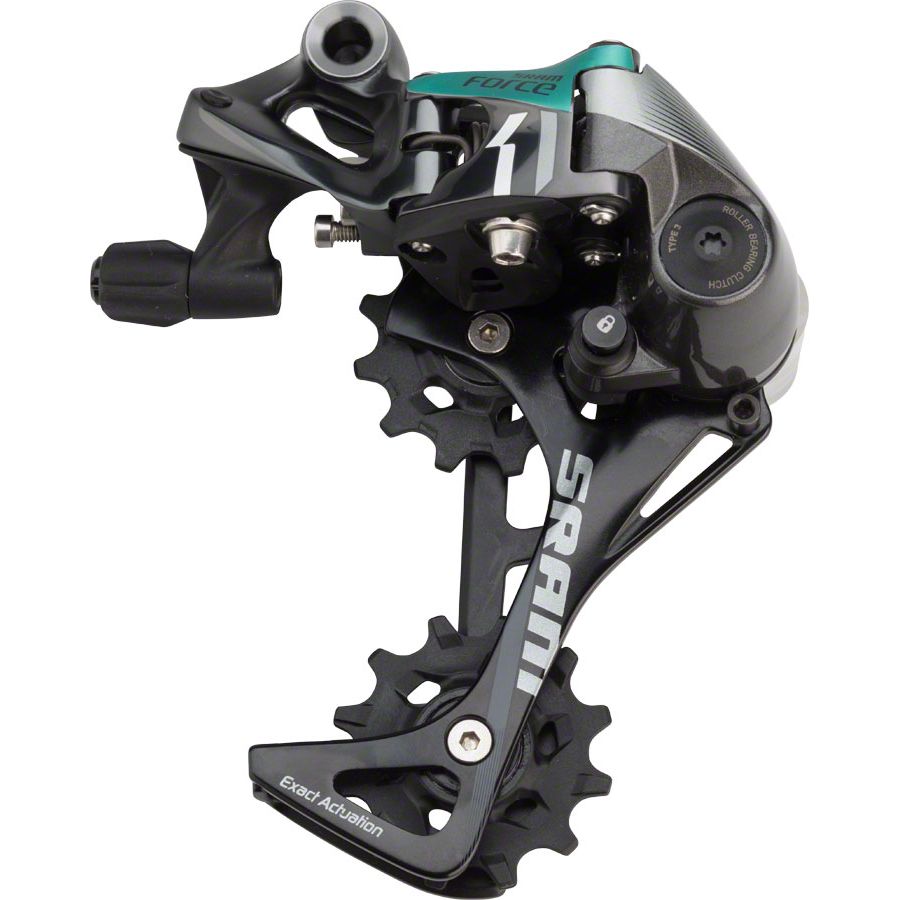 SRAM Force 1 Rear Derailleur - 11 Speed Long Cage Gray