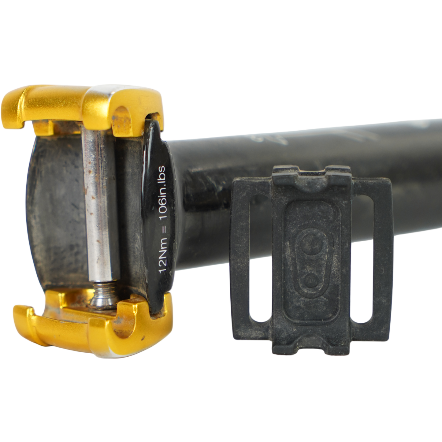 Crank Brothers Cobalt 11 Mountain Bike Seatpost W/ Gold Saddle Clamp