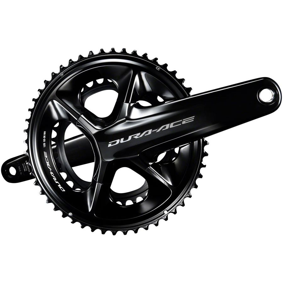 Shimano Dura-Ace FC-R9200 Crankset - 175mm 12-Speed 52/36t Hollowtech II Spindle Interface BLK