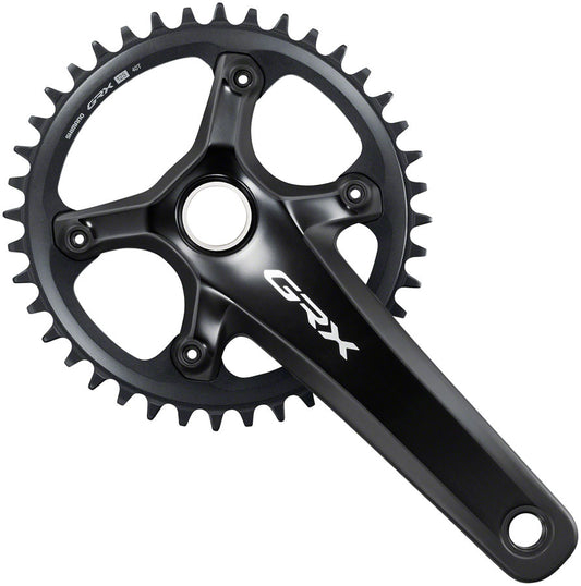 Shimano GRX FC-RX820-1 Crankset - 160mm 12/13-Speed 42t Asymmetric 110  BCD Hollowtech II BLK