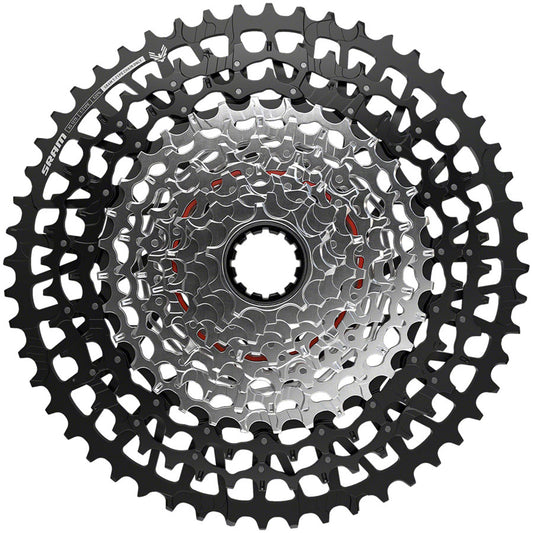 SRAM GX Eagle T-Type XS-1275 Cassette - 12-Speed 10-52t For XD Driver BLK/Silver