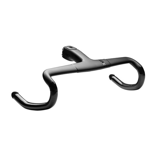 ENVE SES AR Bar/110mm Stem Combo Drop Handlebar Diameter: Integrated 110mm 420mm Drop: 129mm Reach: 76mm Black