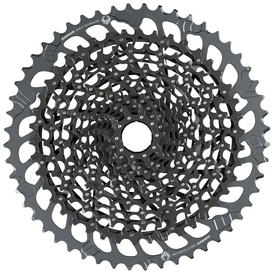SRAM GX Eagle XG-1275 Cassette - 12-Speed 10-52t Black For XD Driver Body