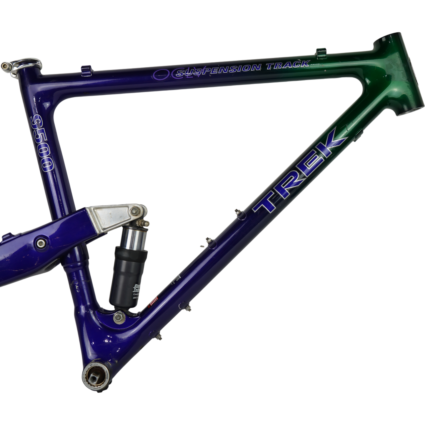 19.5" Trek 9500 Suspension Track 26" Cantilever Carbon Mountain Bike Frame