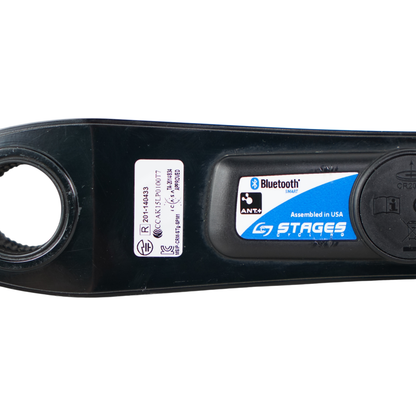 Stages Shimano Dura-Ace FC-9000 172.5mm Road Bike Power Meter Crank Arm