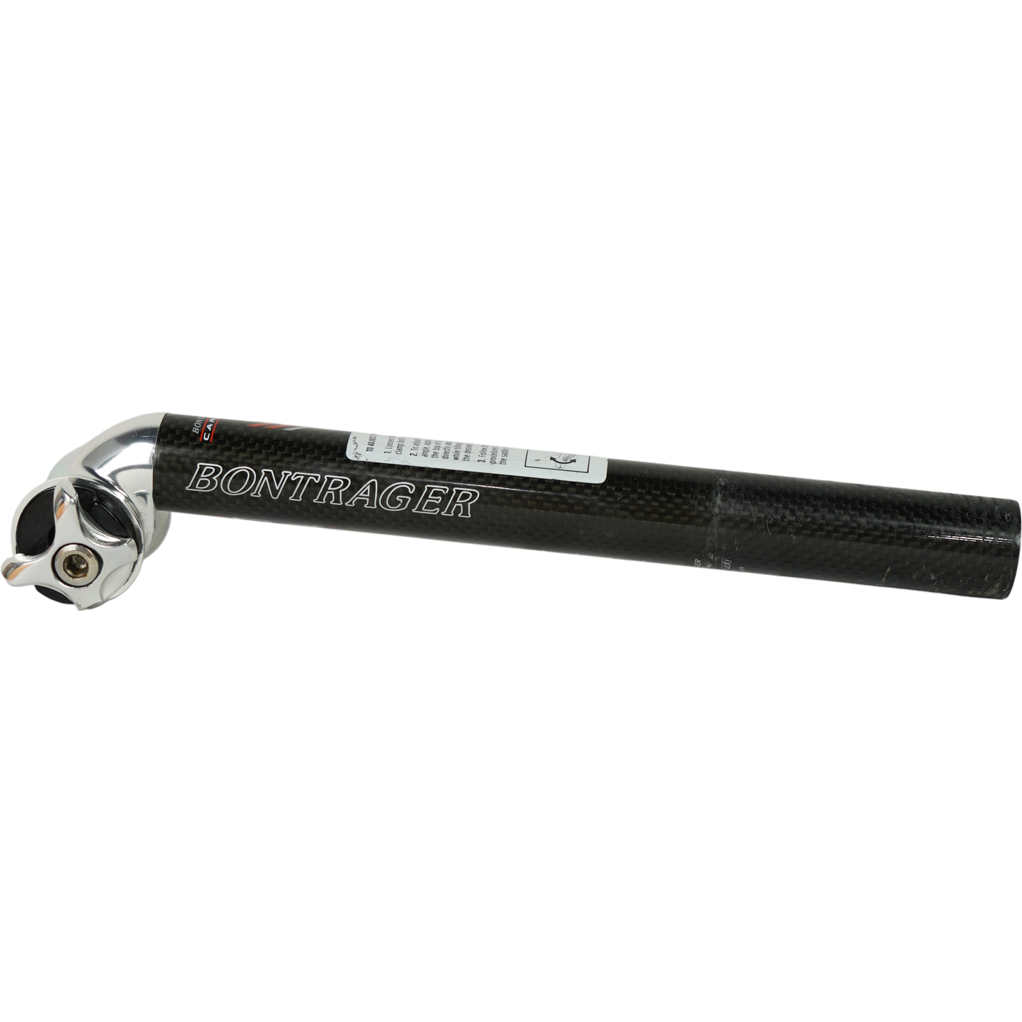 Bontrager Carbon 27.2x250mm Road Bike Seatpost W/ Adjustable Clamp Head