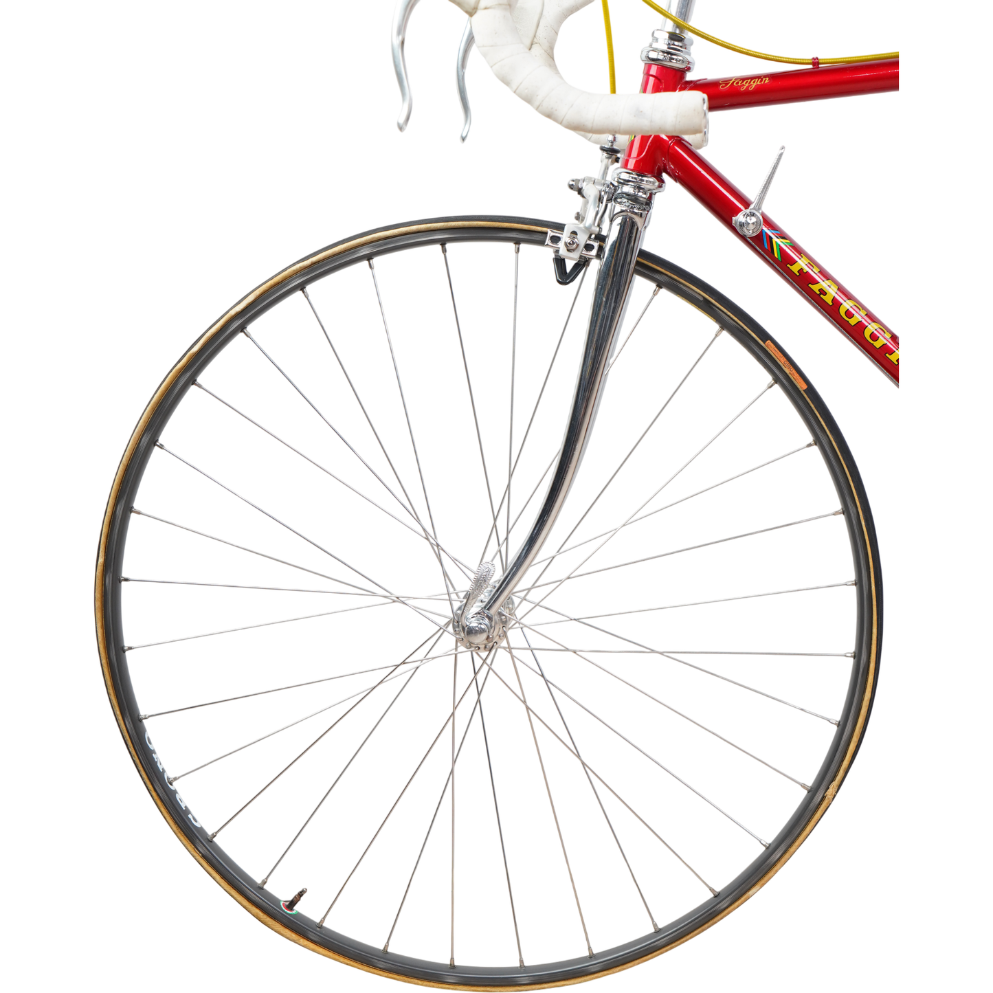 Vintage Faggin Campione Del Mondo Rim Brake Road Bike - New Old Stock - 50cm
