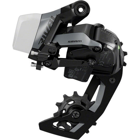 SRAM Rival AXS Rear Derailleur - 12-Speed 36t Max Battery Not Included Aluminum Cage BLK E1