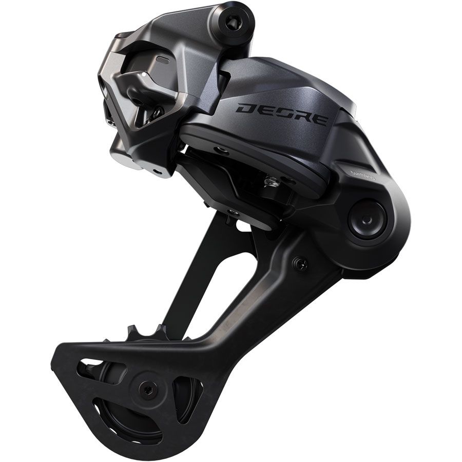 Shimano Deore RD-M6260-12 Di2 Rear Derailleur - 12-Speed Long Cage Shadow ES Wired Power For E-Bike Only BLK/Gray