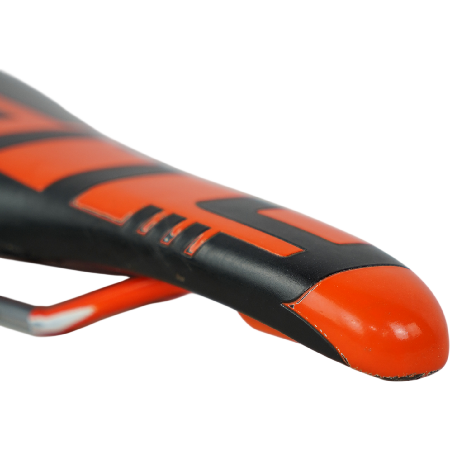 SDG Deity Black/Orange Mountain Bike Saddle - 135mm Wide