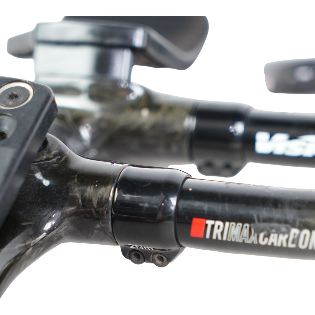 Vision Trimax Carbon TT/Tri Aerobar Handlebar W/ Extensions