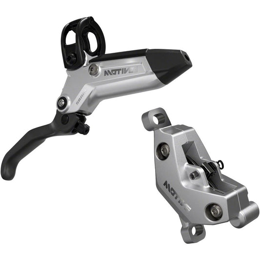 SRAM Motive Ultimate Disc Brake Lever - Rear Front 2000mm Hose Post Mount 4-Piston Alum Lever Body Carbon Blade Blk/Sil A1