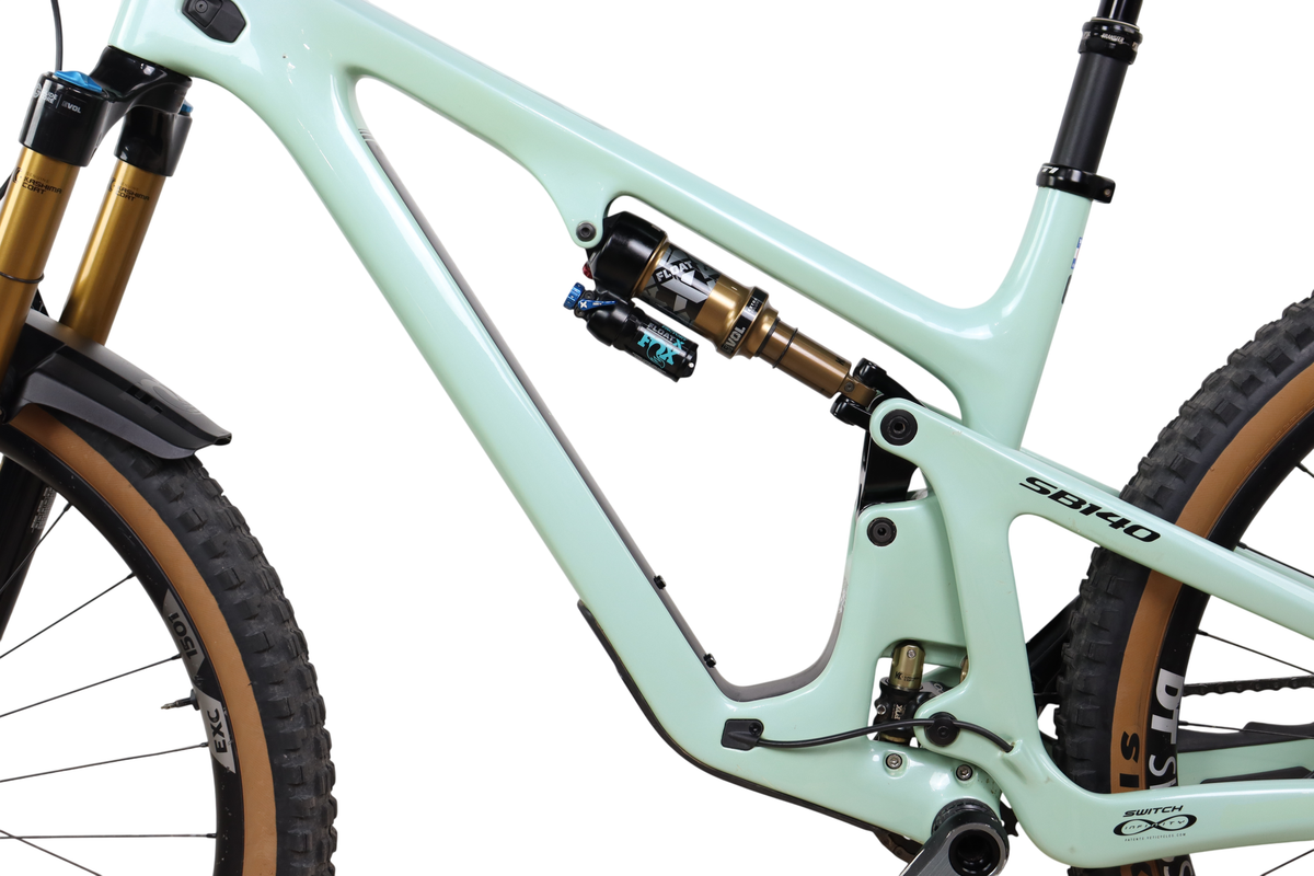 2025 Yeti SB140 Turq XO Transmission Full Suspension Mountain Bike - Large