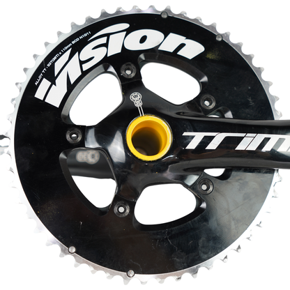 Vision Trimax Compact TT BB30 172.5mm Road Crankset W/ 52/38t Chainrings