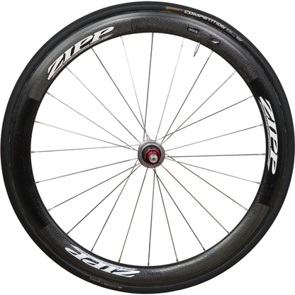 Zipp 303 700c Rim Brake Carbon Tubular Road Bike Wheelset W/ Tires