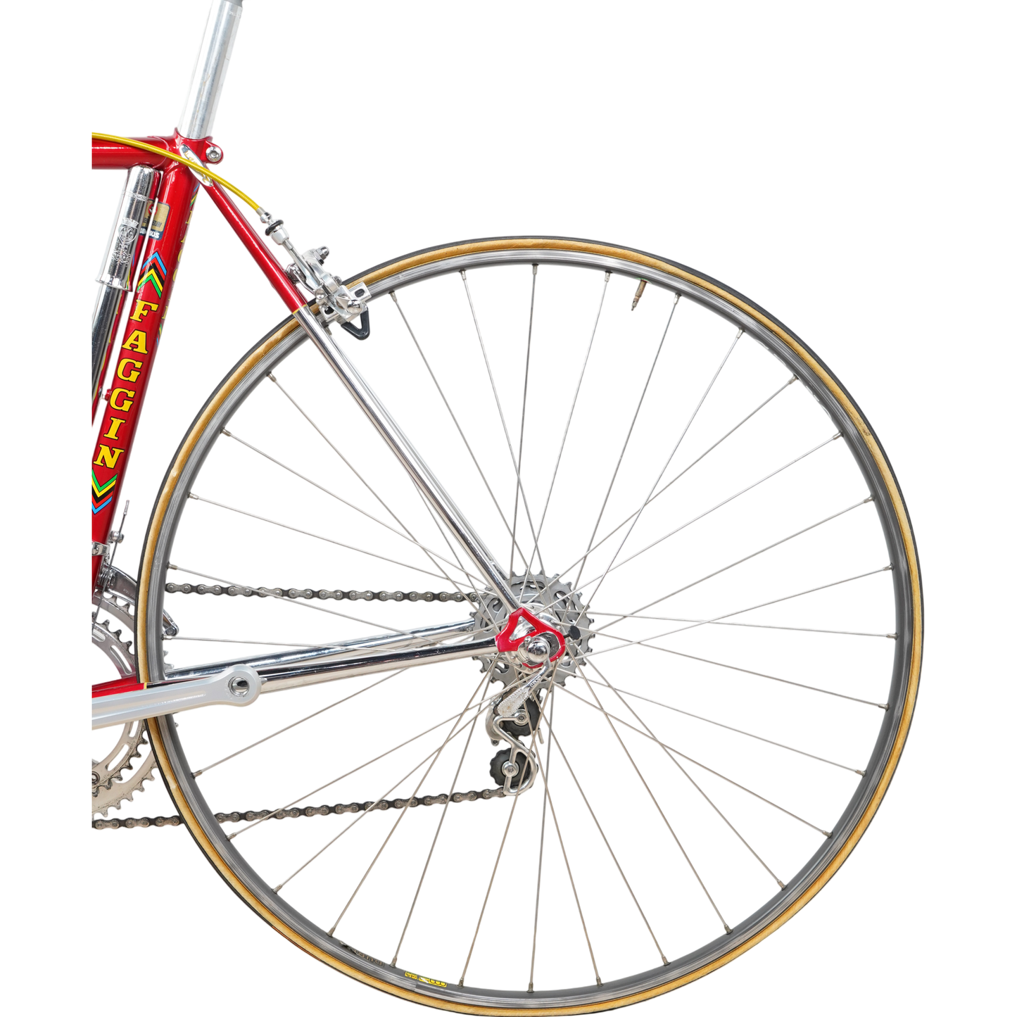 Vintage Faggin Campione Del Mondo Rim Brake Road Bike - New Old Stock - 50cm