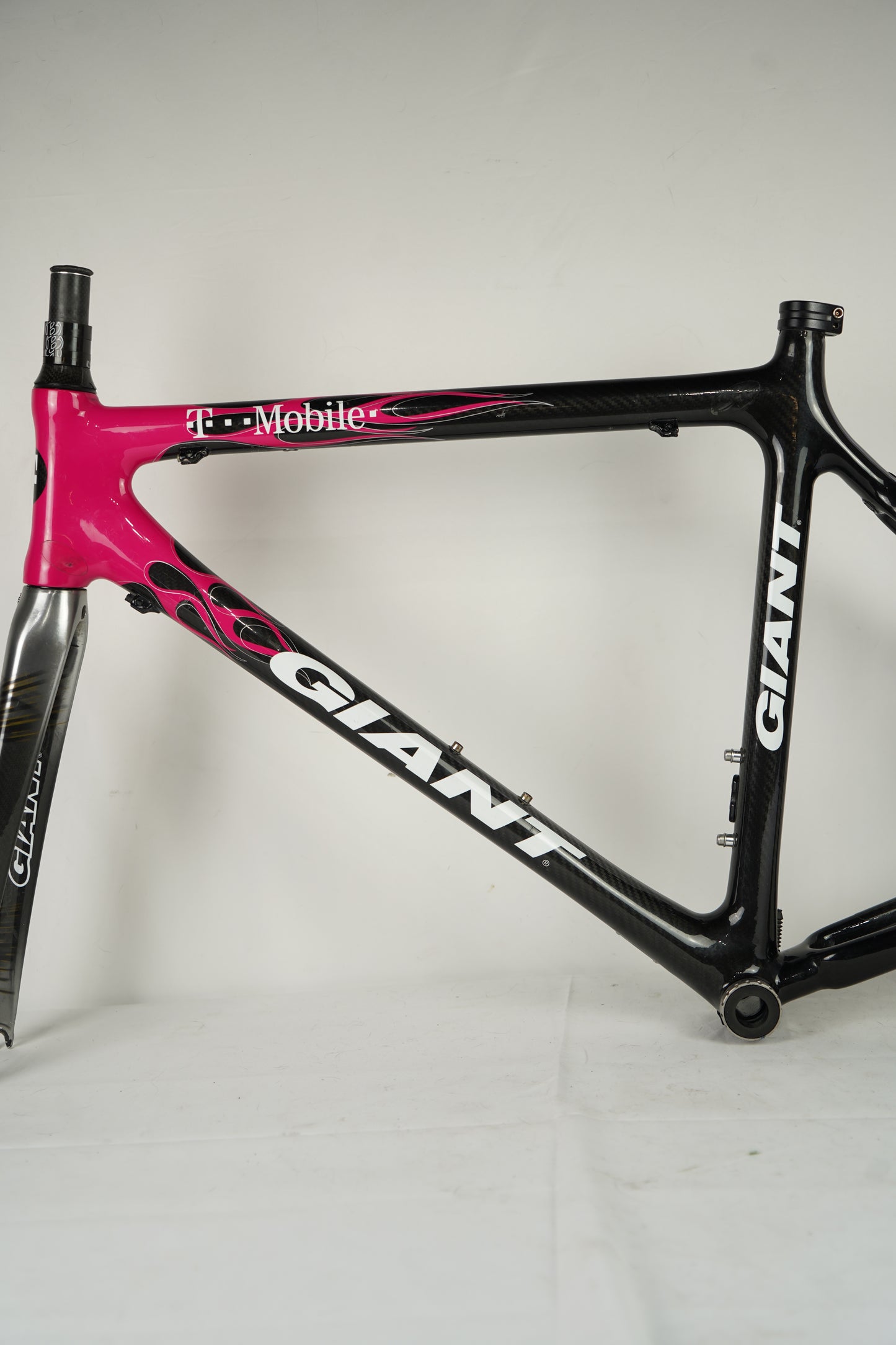 52cm Giant TCR Composite T-Mobile 700c Carbon Rim Brake Road Frameset