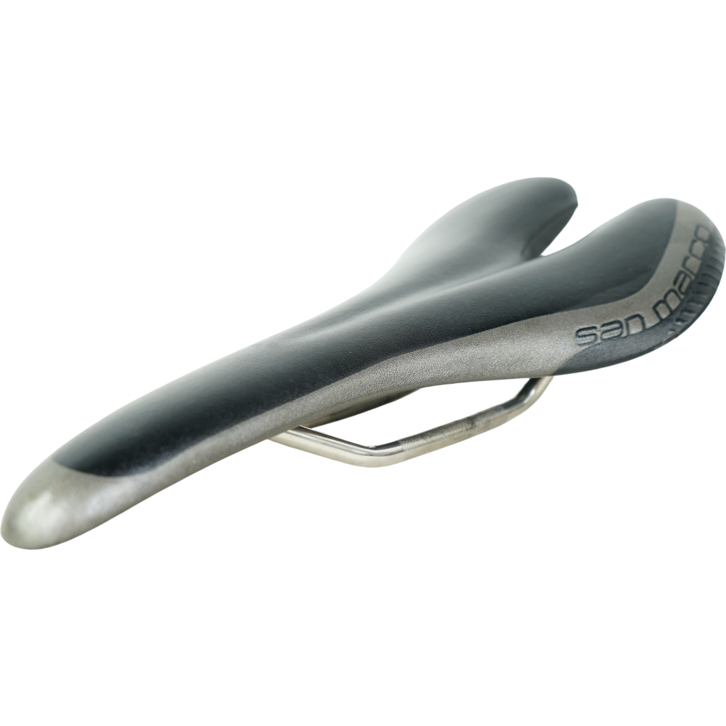 San Marco Aspite Protek Road Bike Saddle W/ Titanium Rails - 130mm Wide