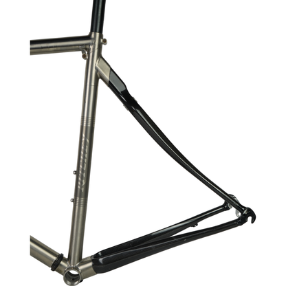 58cm Ritchey Titanium Breakaway 700c Rim Brake Road Frameset W/ Carbon Fork
