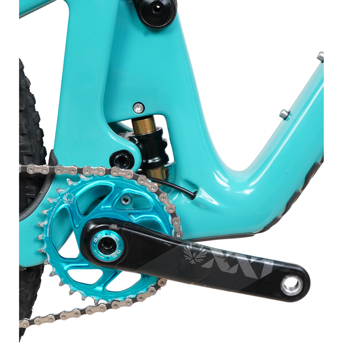 2023 Yeti SB130 Turq XO1 Carbon 29" Full Suspension Mountain Bike - XL