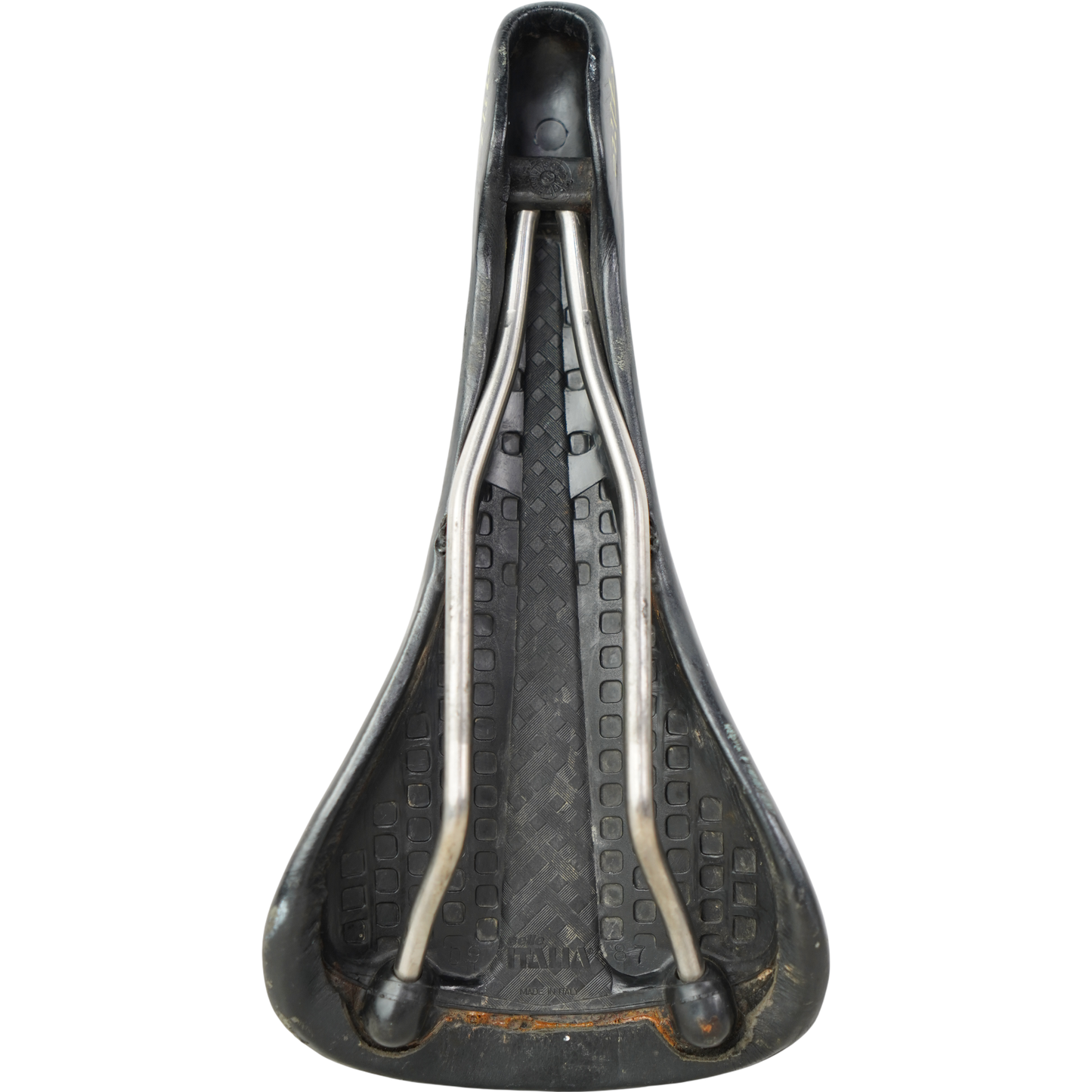 Vintage Selle Italia Flite Road Bike Saddle W/ Titanium Rails