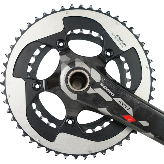 SRAM Red 2x10 Speed 175mm Road Crankset W/ 50/34t Chainrings