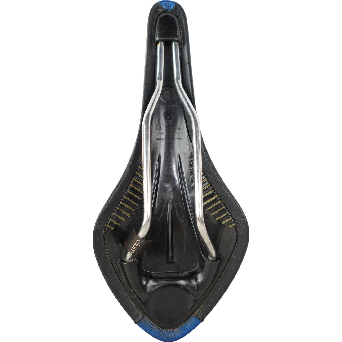 Fizik Wingflex Road Bike Saddle W/ Chromoly Rails - 128mm Wide