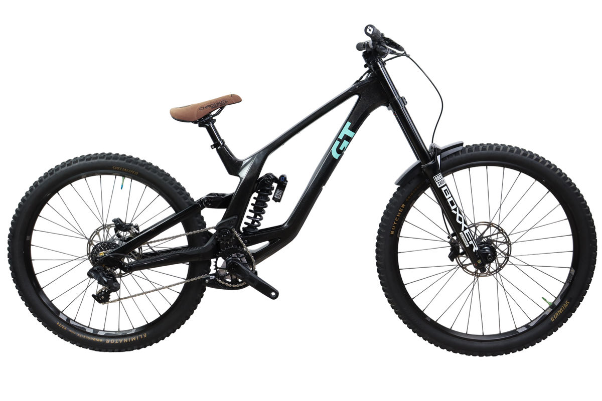 2024 GT Fury Pro Carbon Mullet Full Suspension Downhill Bike - Large