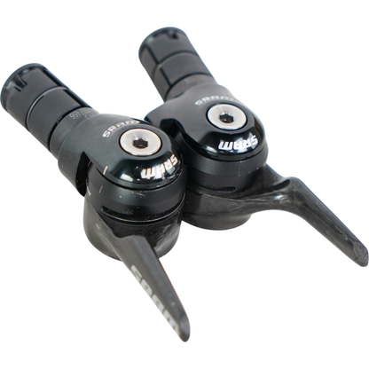 SRAM Red Yaw Carbon Bar End Friction 10 Speed Mechanical TT/Tri Shifter Set 09T3