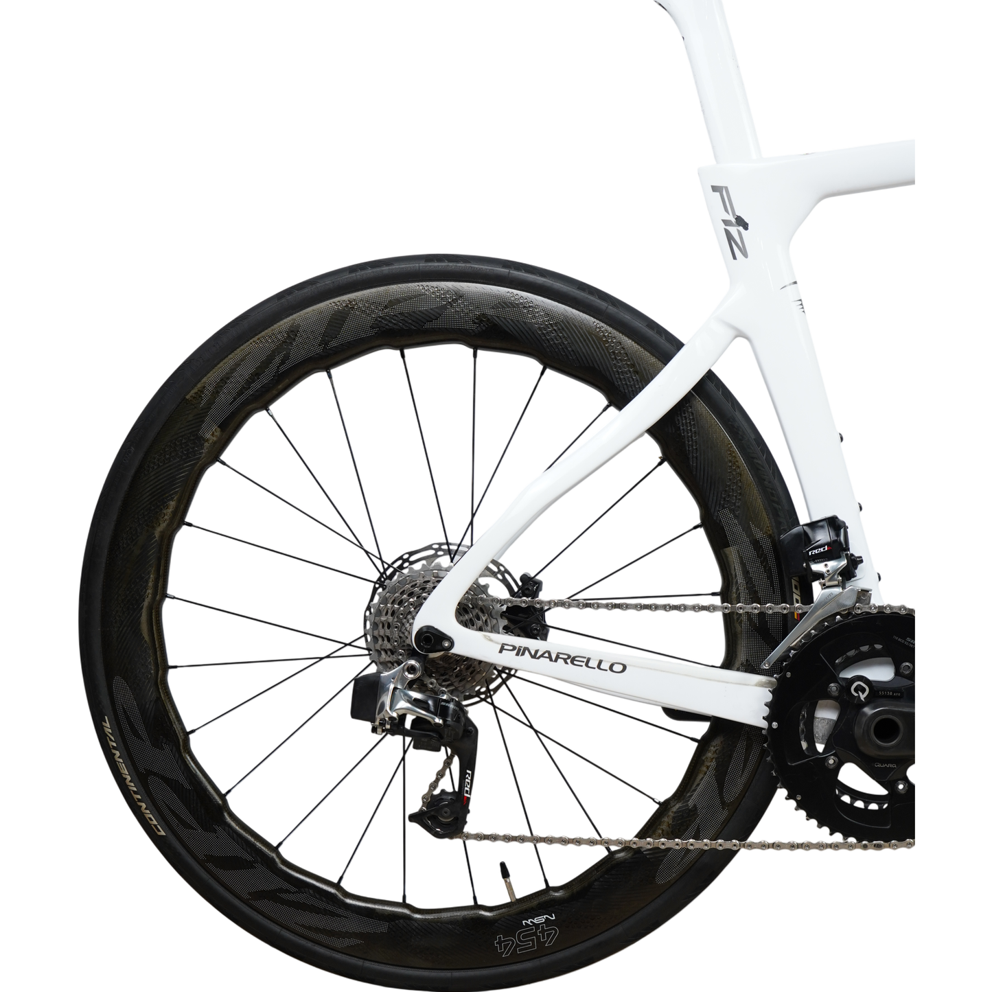 2021 Pinarello Dogma F12 Disc Brake Carbon Road Bike - Sram Red, Zipp 454 - 53cm