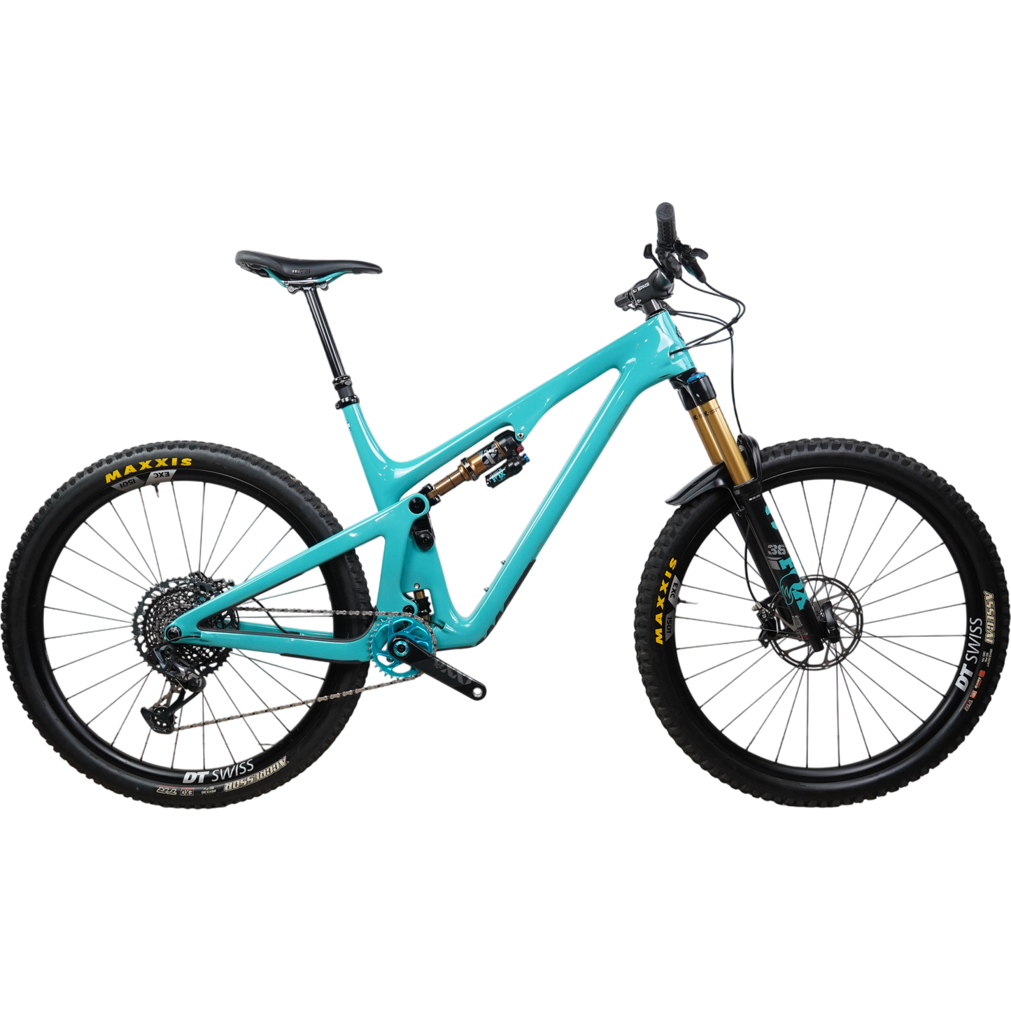 2023 Yeti SB130 Turq XO1 Carbon 29" Full Suspension Mountain Bike - XL