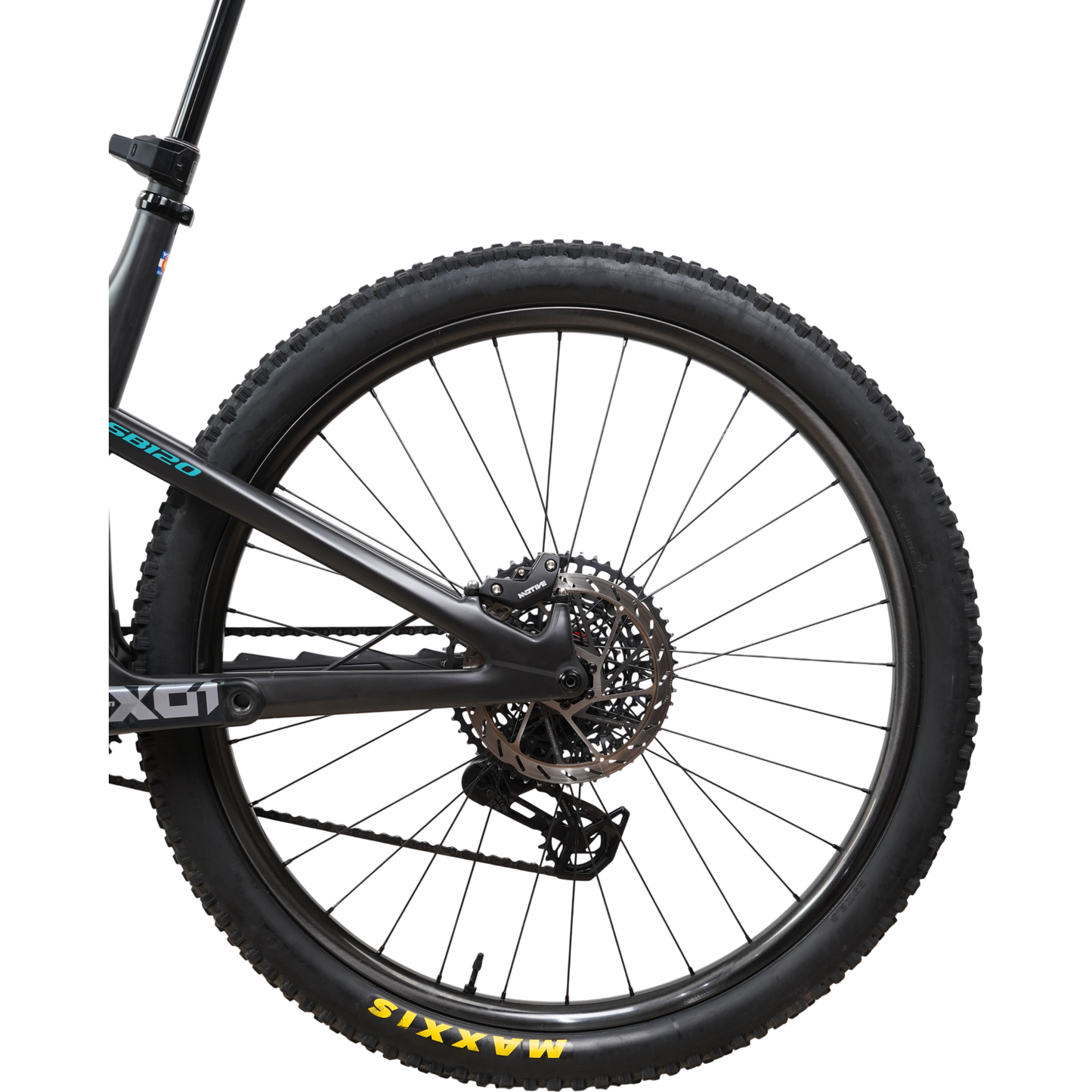 2026 Yeti SB120 Turq 29" Full Suspension Mountain Bike - Custom Build - Large