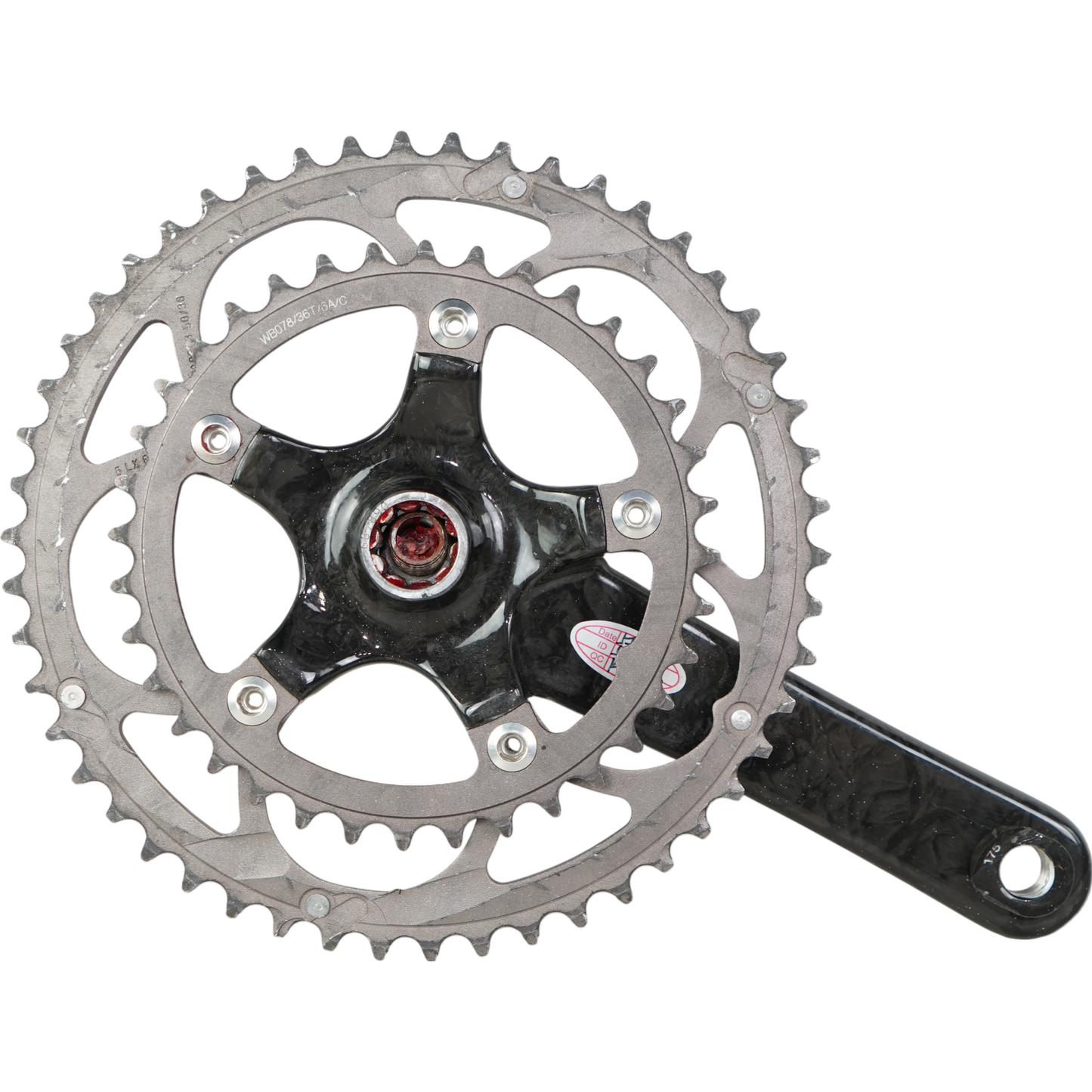FSA SL-K ISIS Drive 175mm Road Bike Crankset W/ 50/36t Chainrings