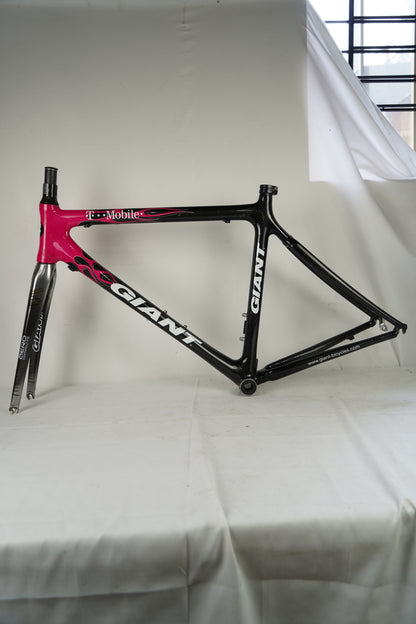 52cm Giant TCR Composite T-Mobile 700c Carbon Rim Brake Road Frameset