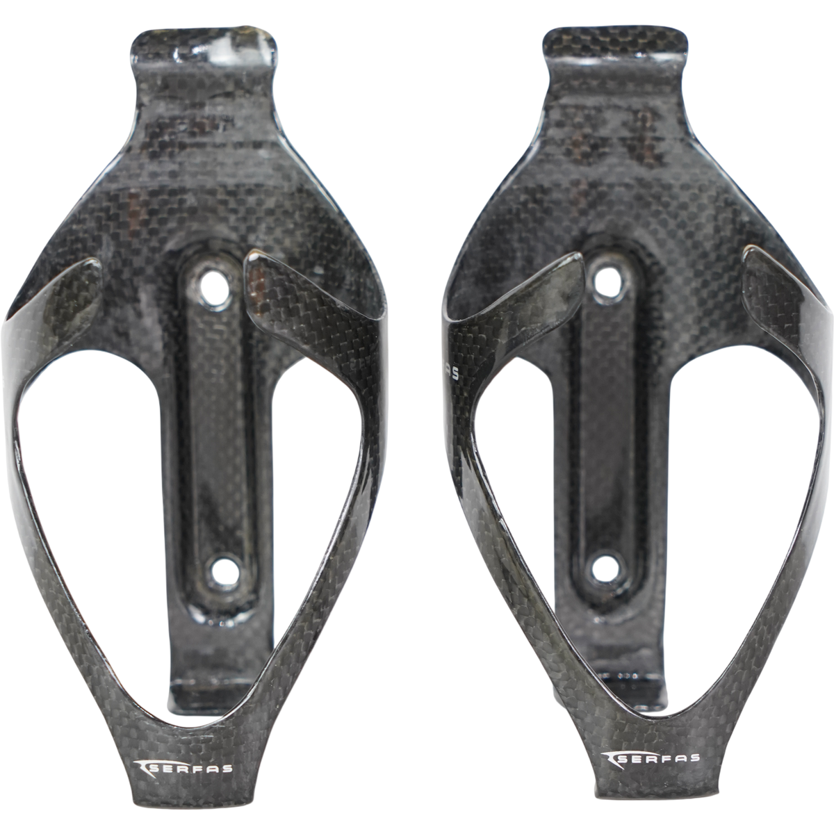 Serfas Carbon Road Bike Bottle Cages - Pair