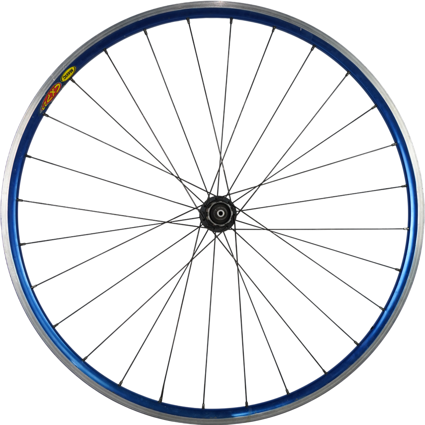 Mavic CXP23 700c Rim Brake Aluminum Clincher Blue Road Bike Wheelset