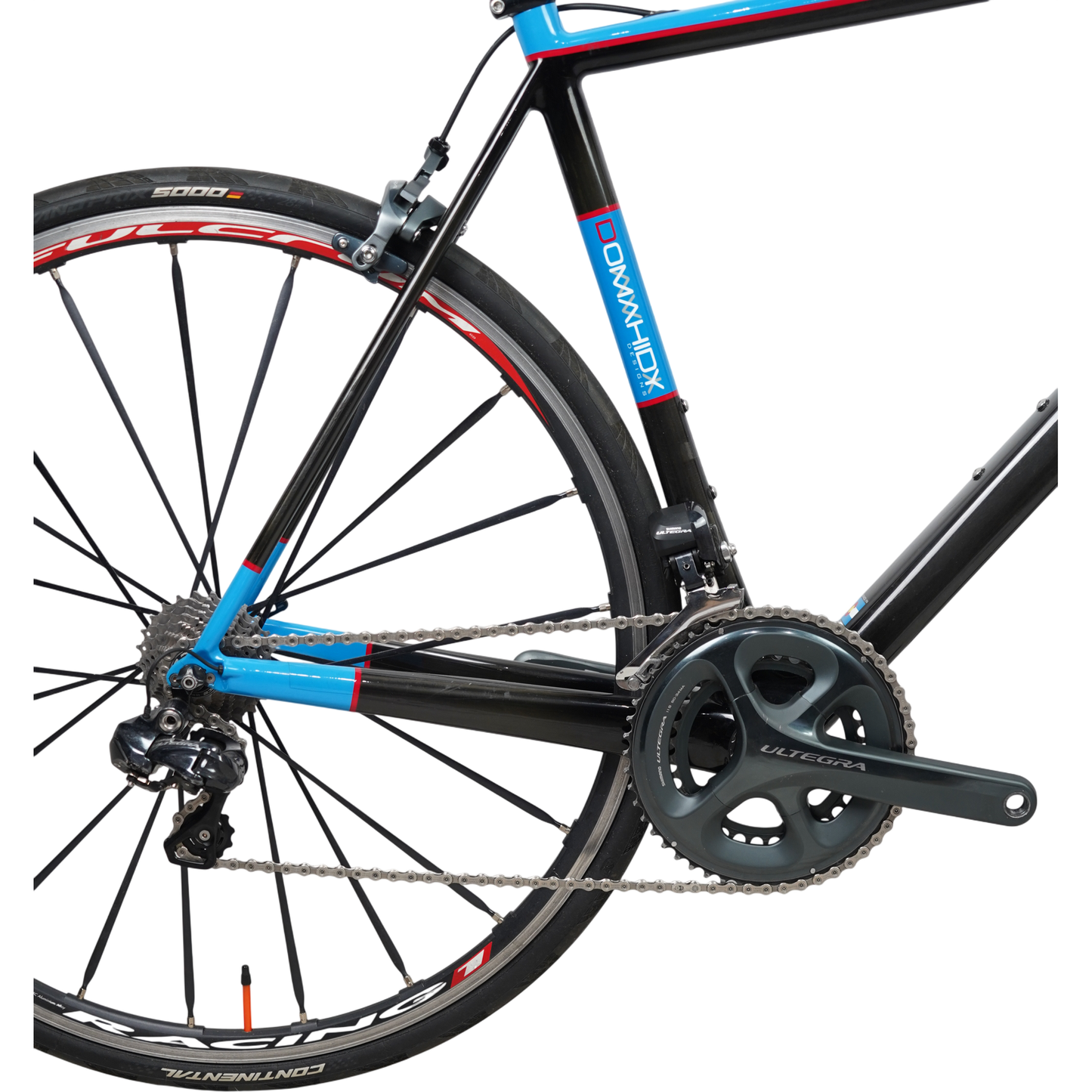 Domahidy Designs Carbon 700c Rim Brake Road Bike W/ Shimano Ultegra DI2 - 56cm