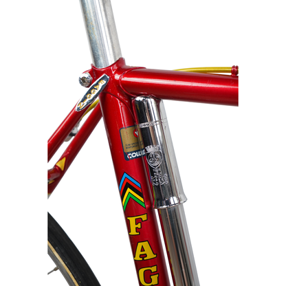Vintage Faggin Campione Del Mondo Rim Brake Road Bike - New Old Stock - 50cm