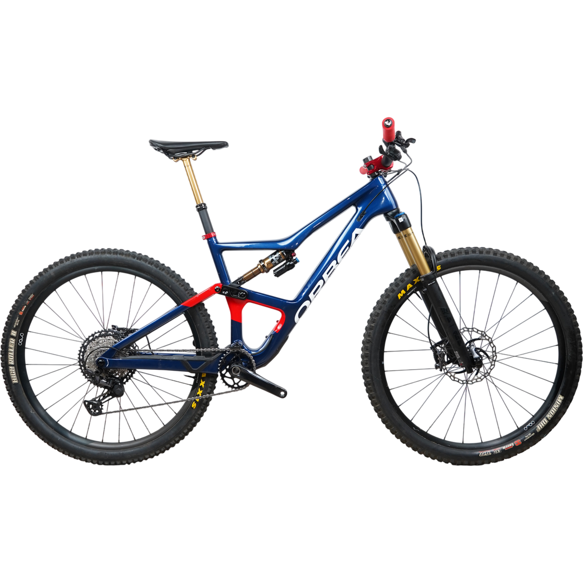 2023 Orbea Occam M10 LT 29" Custom Full Suspension Carbon Mountain Bike - Large