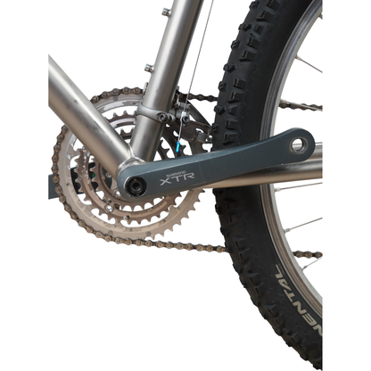 Vintage Moots YBBeat Titanium XTR 26" Soft Tail Mountain Bike - Medium