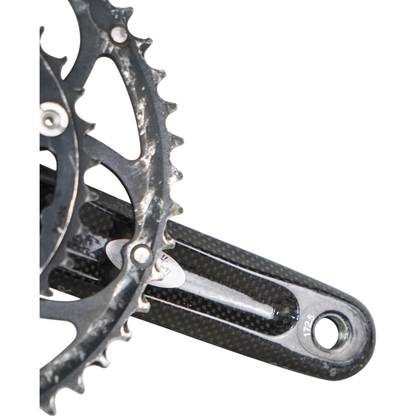 FSA Carbon Pro ISIS Drive 172.5mm Road Crankset W/ 50/34t Chainrings